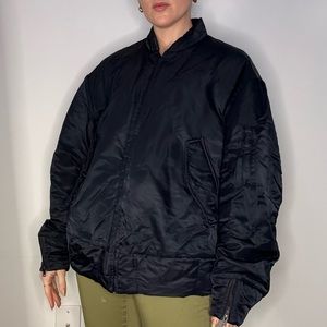 YEEZY SEASON 1 Quilted Nylon Bomber Jacket - Black